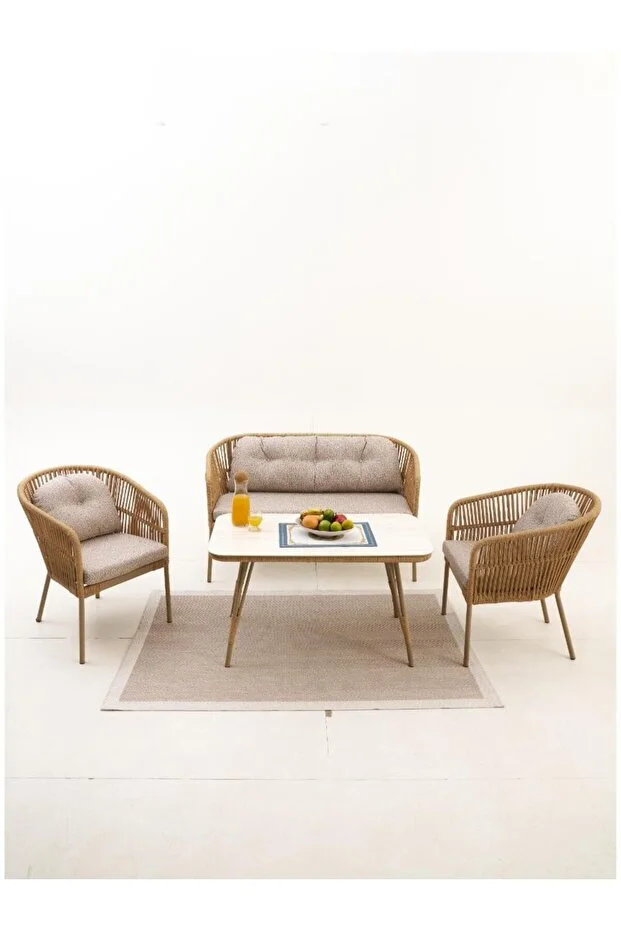 Petra Bahçe Oturma Grubu (2+1+1+M)